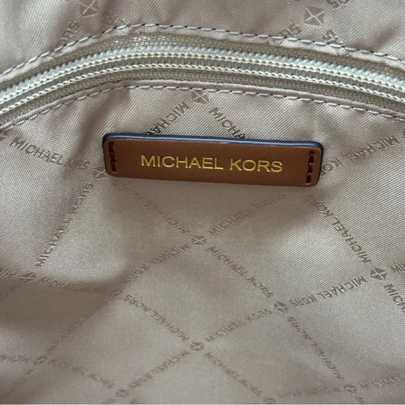 Michael Kors Vincent Large Logo Jacquard Tote Bag with Card Case NWT - Picture 12 of 15